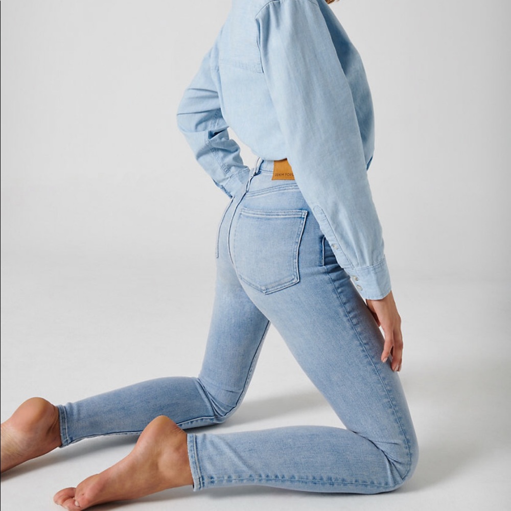 Denim forum Lola high rise skinny